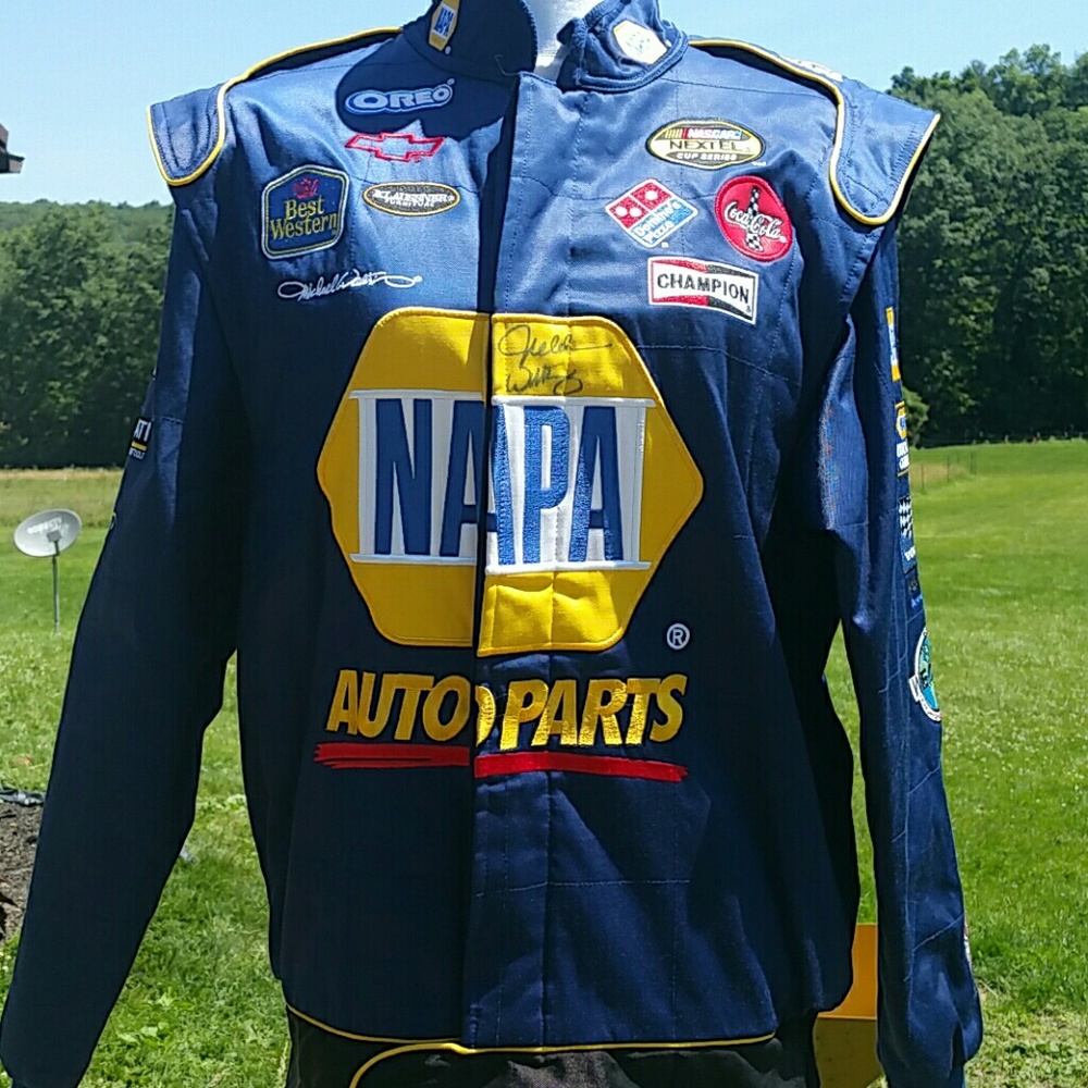 Autographed Nascar Napa Uniform Jacket